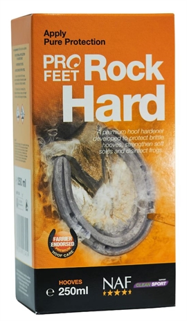 NAF Rock Hard By PROFEET - hovpleje til svage hove og sur stråle.